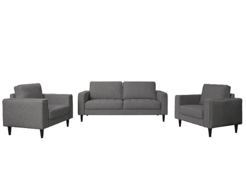 Holloway 3-pc Fabric Sofa Collection