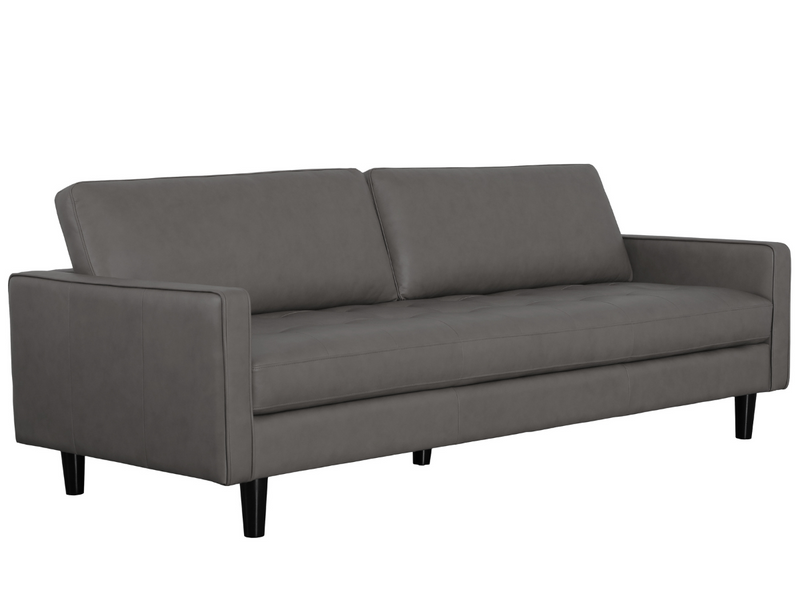 Parker 2-pc Top-Grain Leather Sofa and Chair