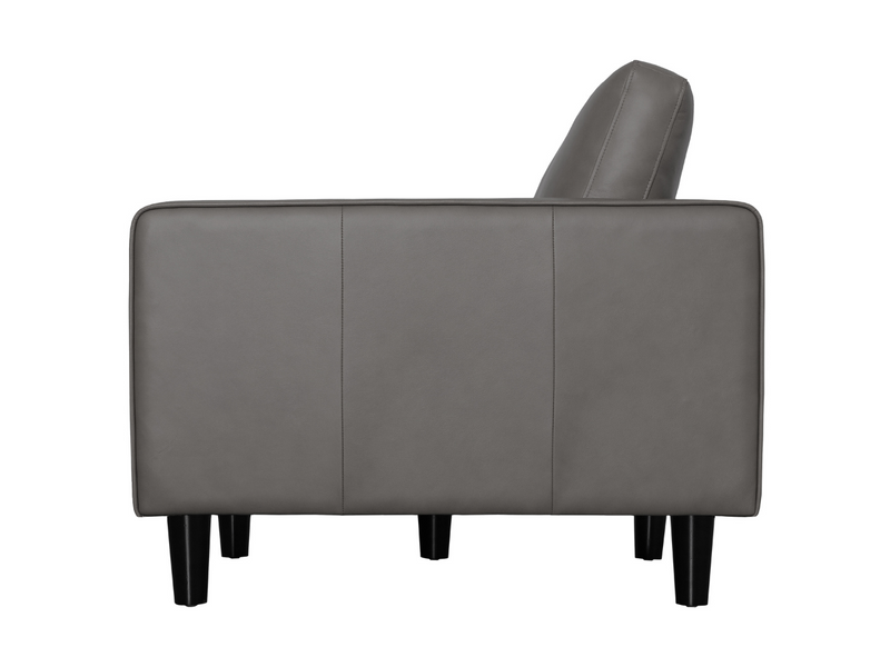 Parker 2-pc Top-Grain Leather Sofa and Chair