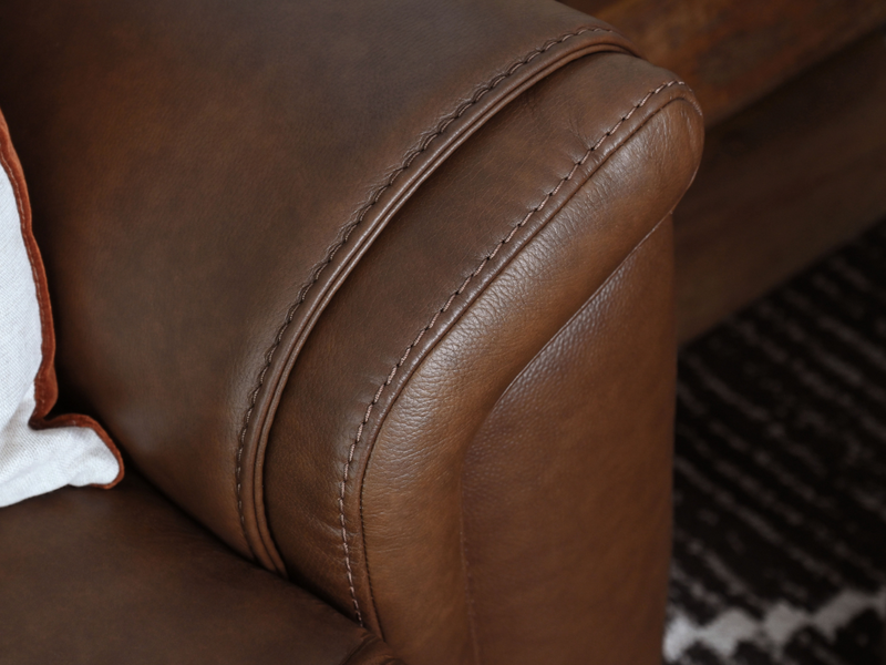 Gilmore Leather Manual Reclining Sofa