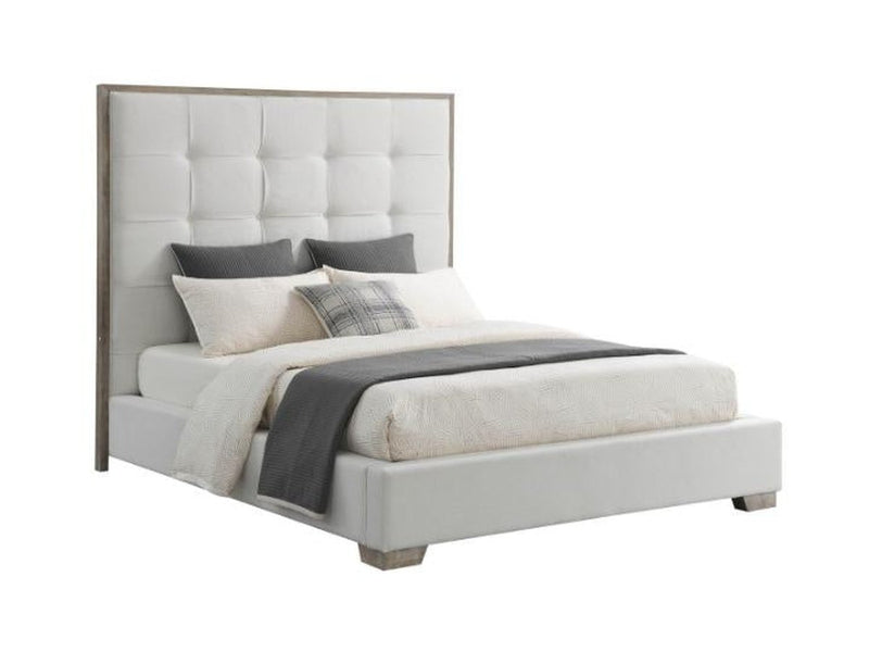 Cape Cod Tufted Fabric Bed