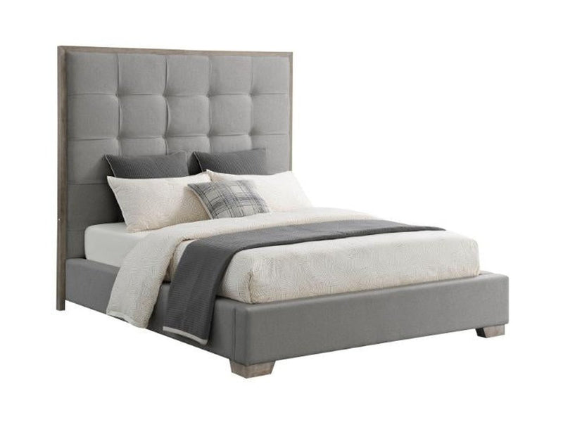 Cape Cod Tufted Fabric Bed