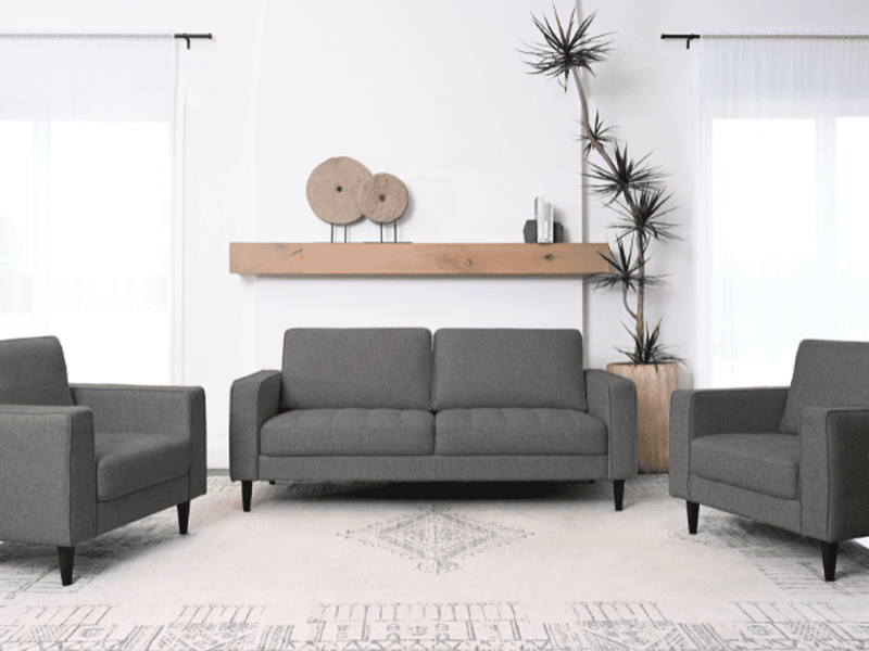 Holloway 3-pc Fabric Sofa Collection