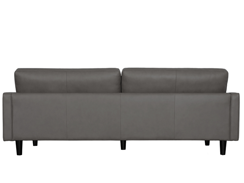 Parker 2-pc Top-Grain Leather Sofa and Chair