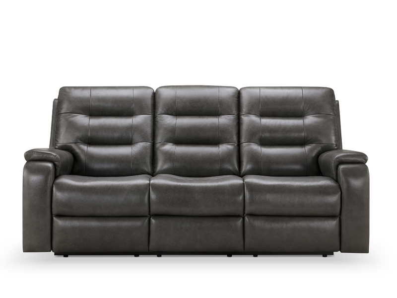 Waylen 3-pc Top-Grain Leather Manual Reclining Set