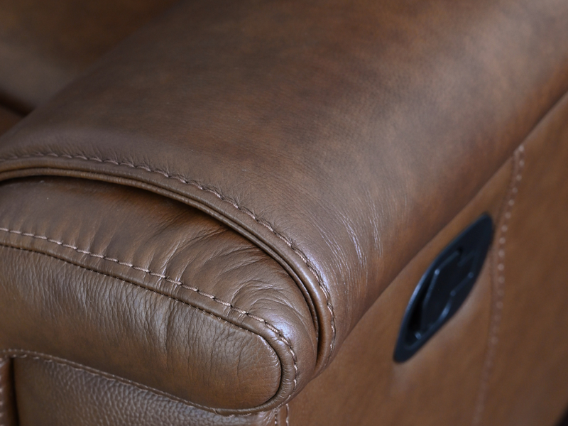 Gilmore Leather Manual Reclining Sofa