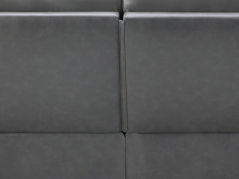 Rhodes Top-Grain Leather Manual Reclining Sofa