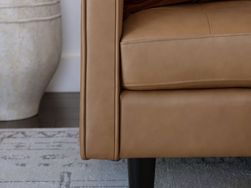Parker 3-pc Top-Grain Leather Collection