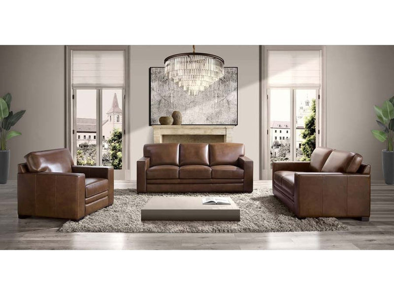 Astoria 3-pc Leather Sofa Set