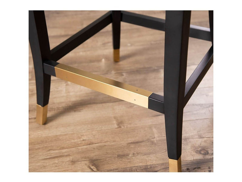 Jemma Velvet Counter Dining Chair, Grey Default Title
