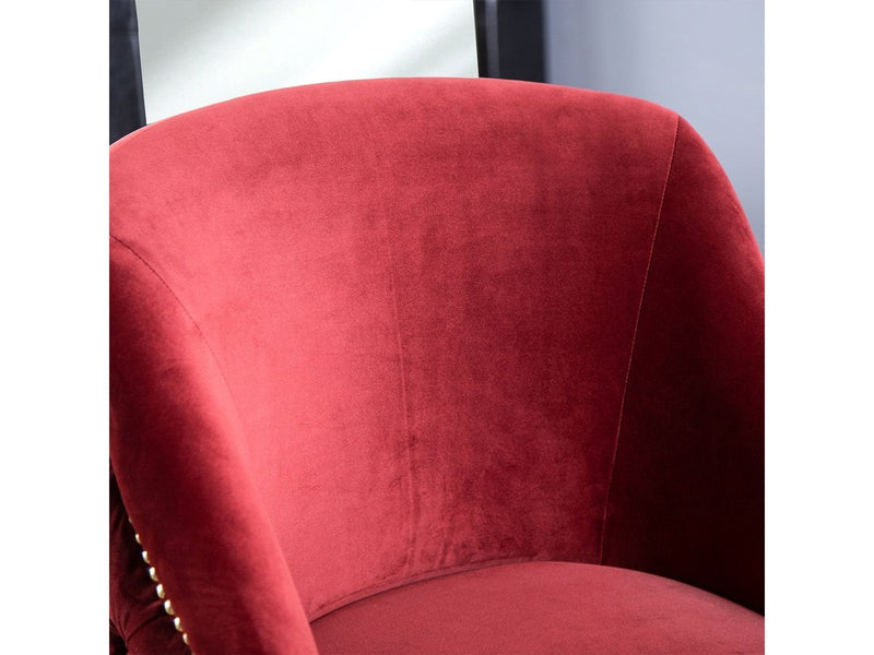 Eva Tufted Back Bar Stool