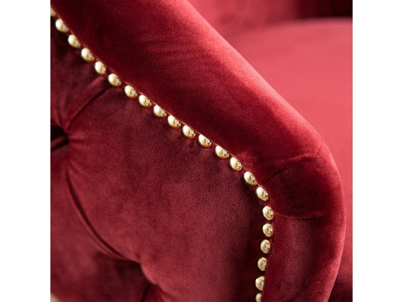 Eva Tufted Back Bar Stool