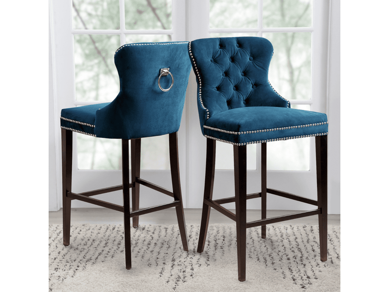 Tufted bar stools deals