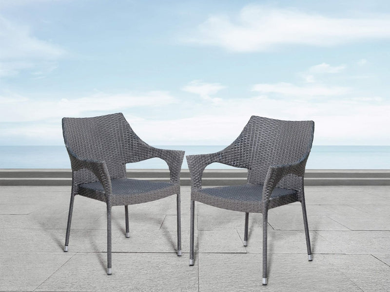 Benton Outdoor Patio Armchair Set of 2
