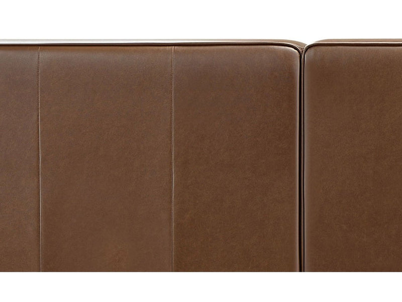 Brady Leather Sectional
