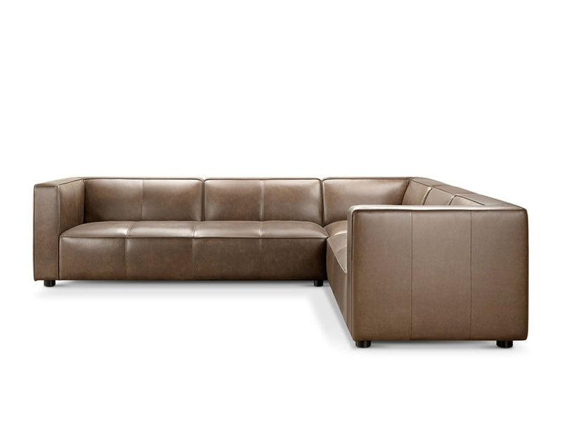Brady Leather Sectional