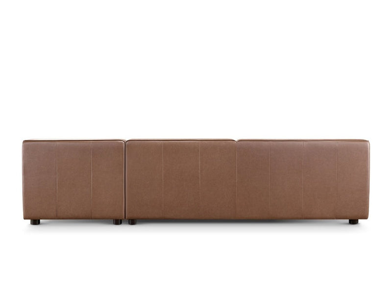 Brady Leather Sectional