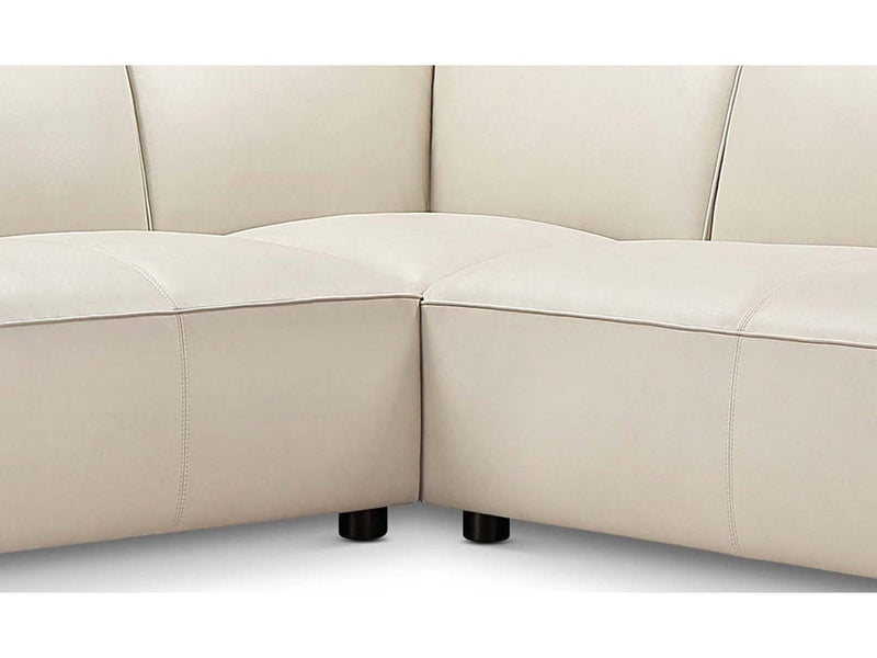Brady Leather Sectional