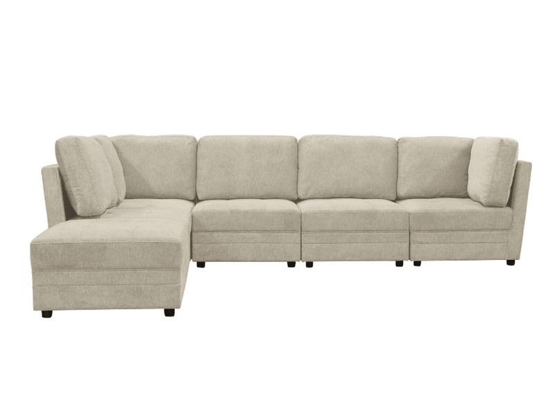 Brentwood 6-pc Fabric Modular Sectional Set