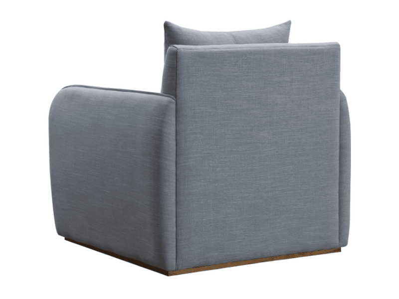 Carrara Fabric Swivel Chair