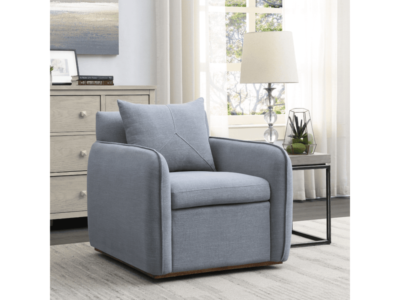 Carrara Fabric Swivel Chair