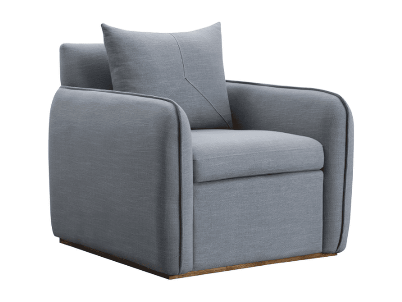 Carrara Fabric Swivel Chair