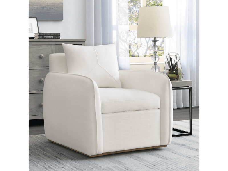Carrara Fabric Swivel Chair