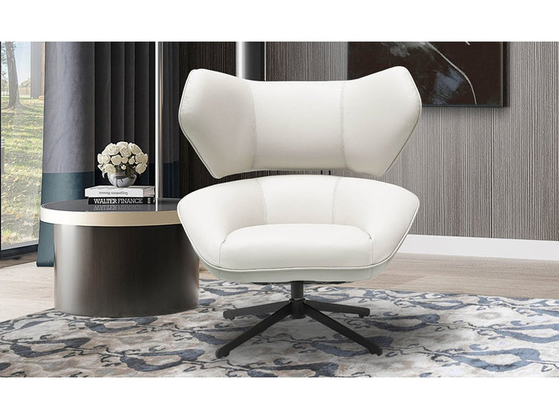 Electra Leather Swivel Chair