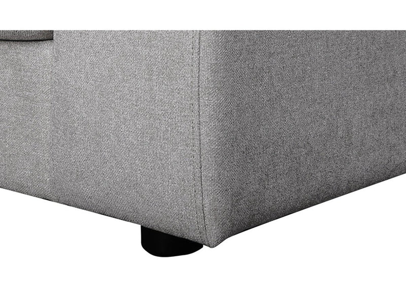 Elliot Fabric Armchair and Ottoman Set