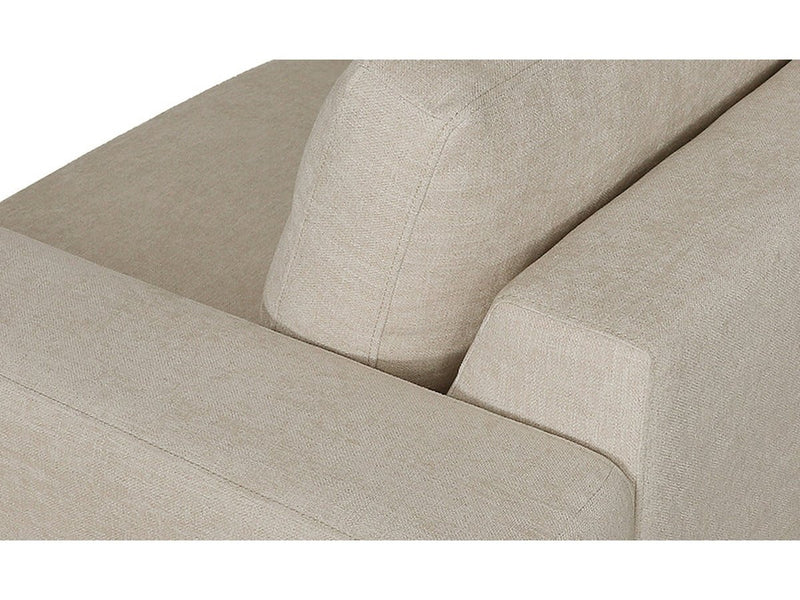 Elliot Fabric Armchair and Ottoman Set