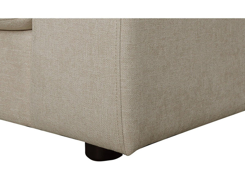 Elliot Fabric Armchair and Ottoman Set