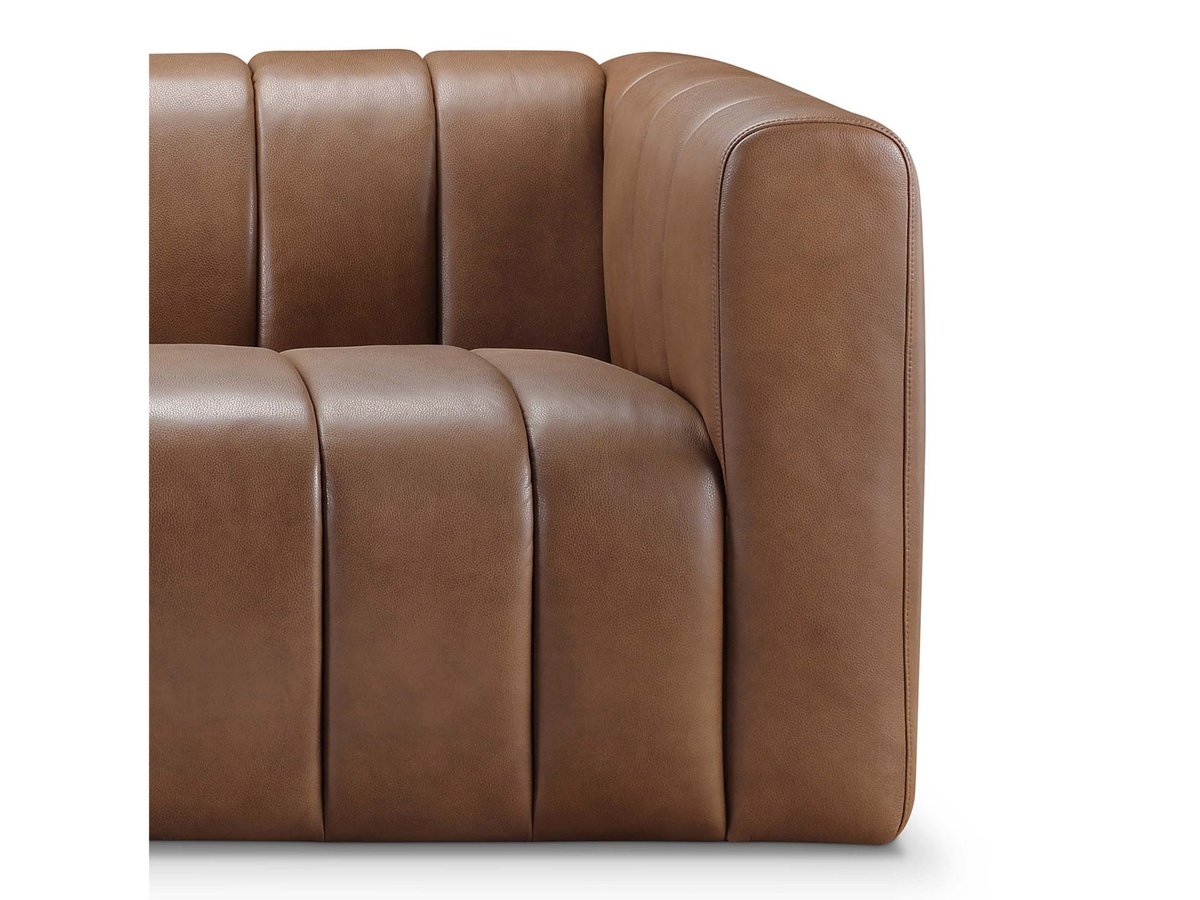 Gianna Leather Sofa - Camel