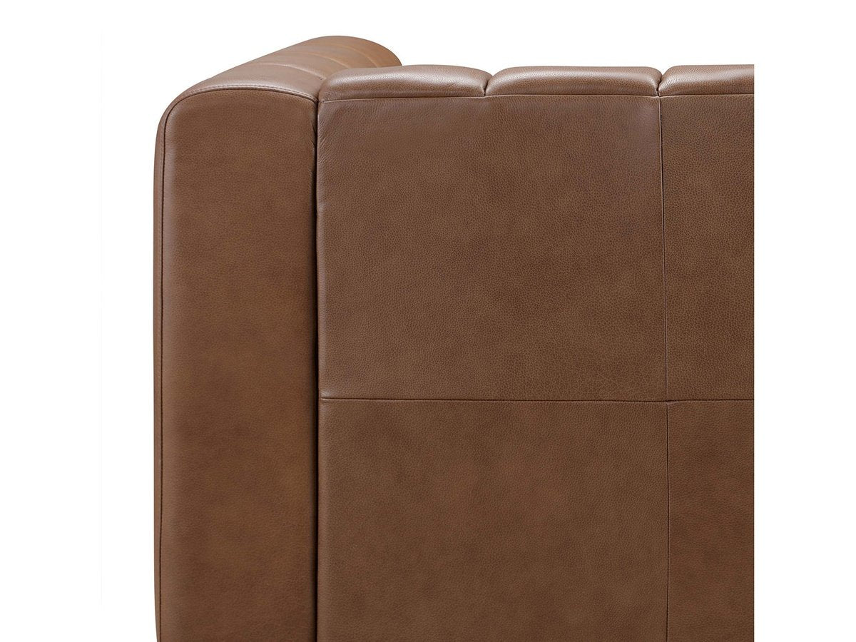 Gianna Leather Sofa - Camel