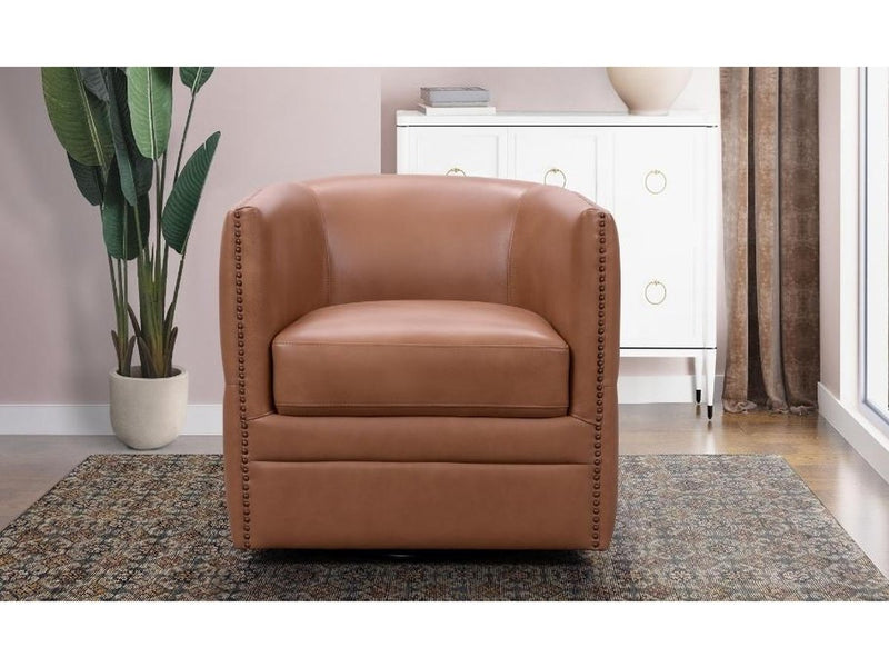 Irlanda Leather Swivel Chair