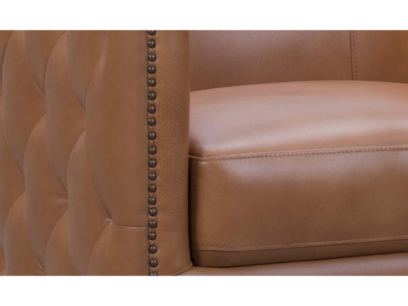 Irlanda Leather Swivel Chair
