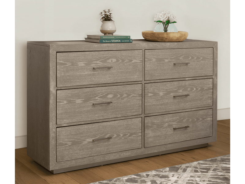 Kensington Wood 6-Drawer Dresser