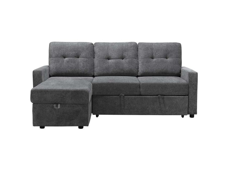 kylie storage sofa bed reversible sectional