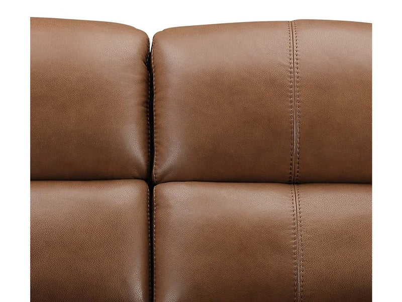 Tinley Leather Power Reclining Loveseat with Power Headrests