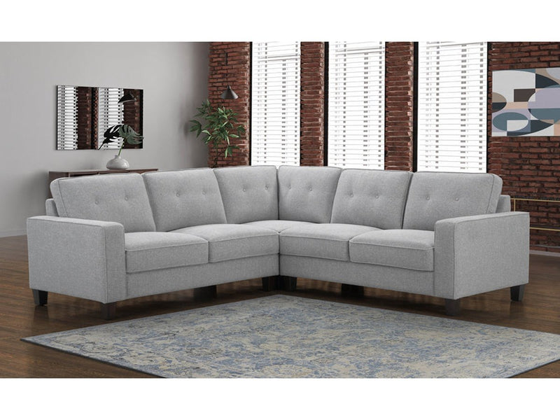 Malcolm 3-pc Fabric Sectional