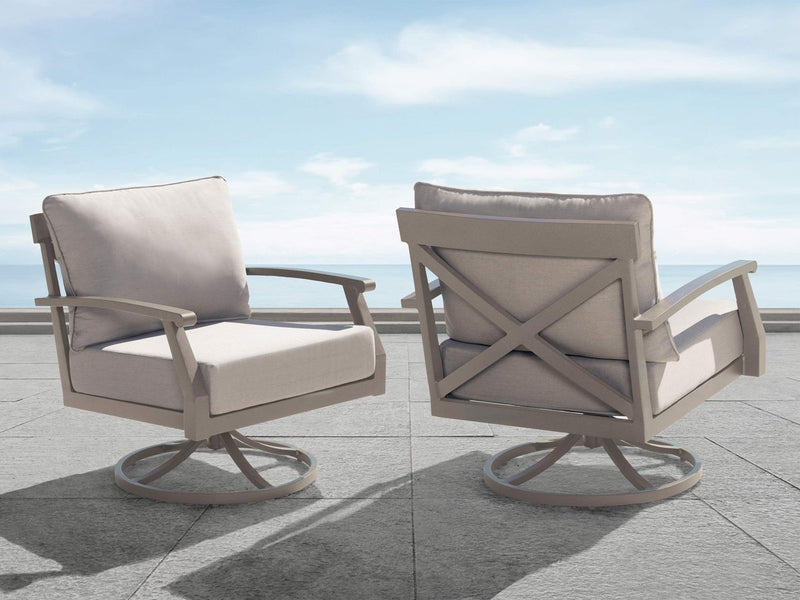 Marilla Swivel Chair (Set of 2)