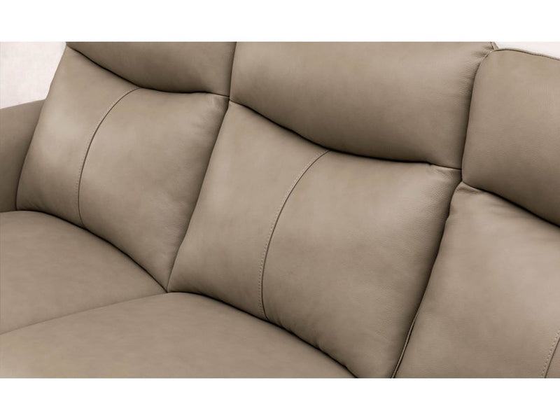 Oswald leather power reclining sofa