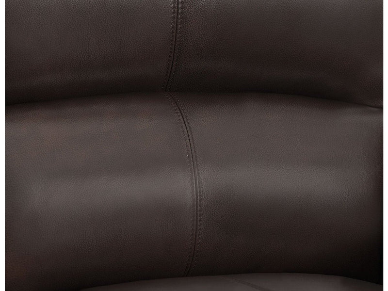 Austin Leather Sectional Set, Brown Default Title