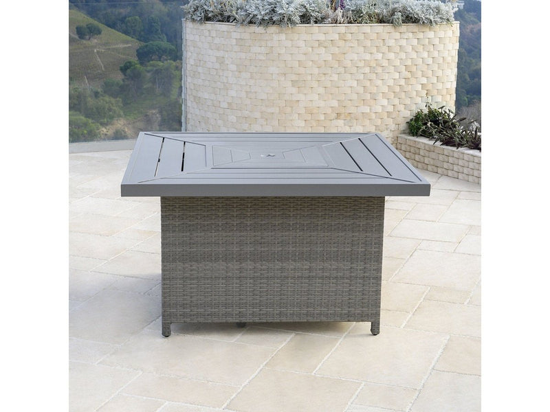 Belmont Fire Chat Table, Grey Default Title