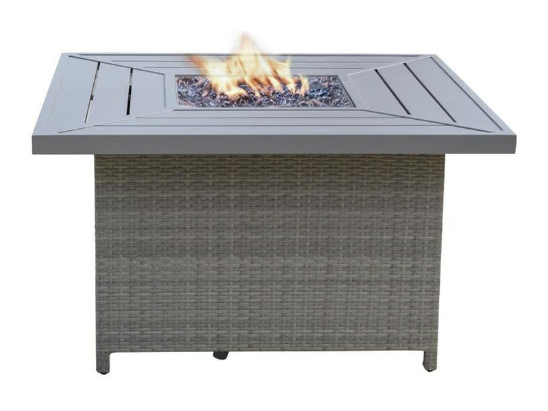 Belmont Fire Chat Table, Grey Default Title