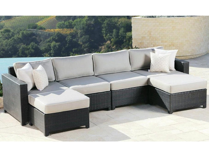 Monaco 6-piece Modular Set , Grey Default Title