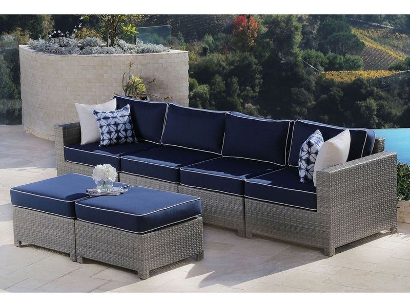 Monaco 6-piece Modular Set , Navy Default Title