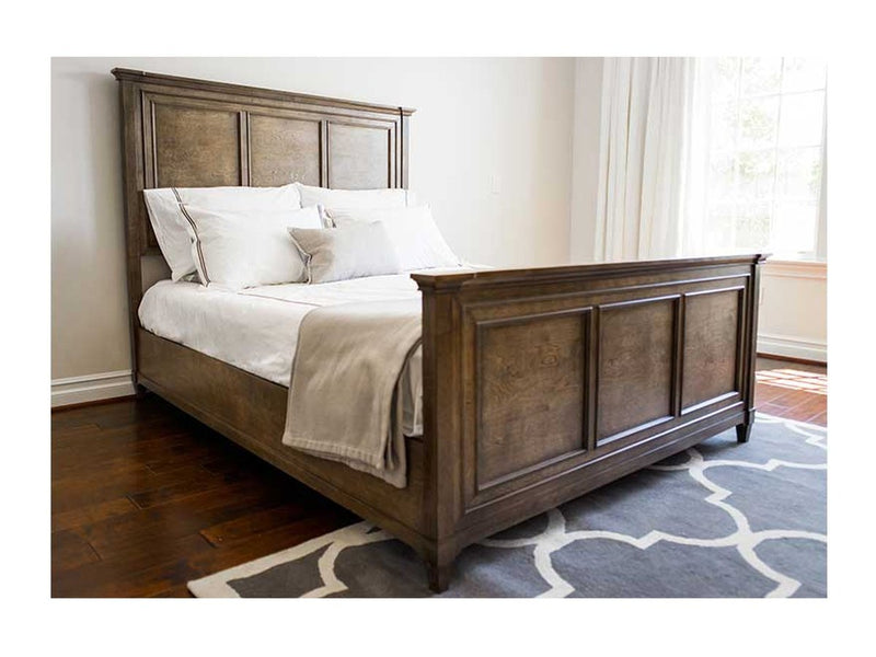 Weathered Oak Bed, Queen Default Title