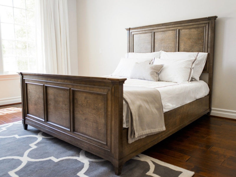 Weathered Oak Bed, Queen Default Title