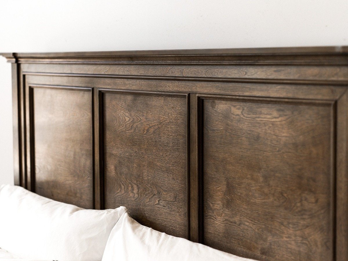 Weathered Oak Bed, Queen Default Title