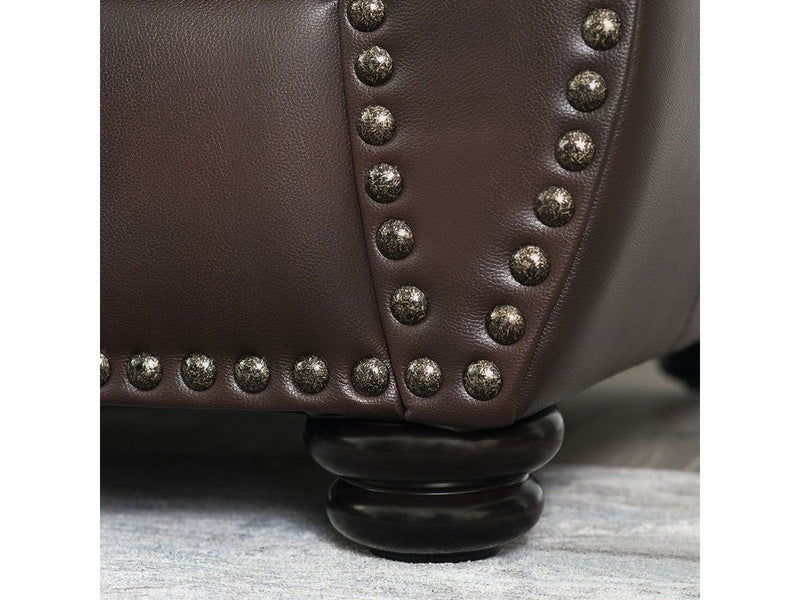Austin 4-piece Leather Set, Brown Default Title